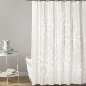 NWOT Push Decor Shower Curtain